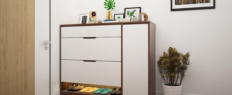  Tủ để giày nên để vị trí nào hút may mắn, tài lộc?					