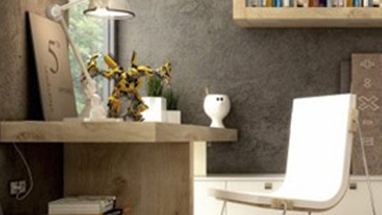  Thiết kế phòng làm việc ấn tượng tại nhà.					