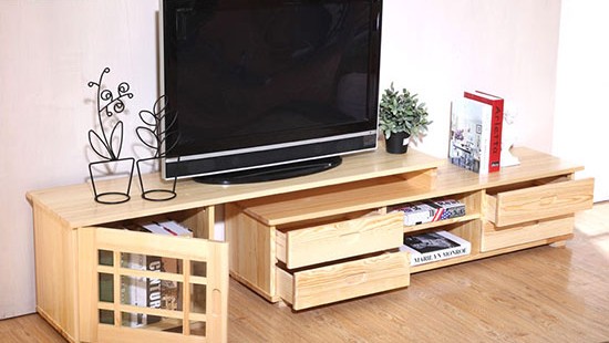  2 mẫu kệ tivi treo tường phòng khách cháy hàng cuối năm					