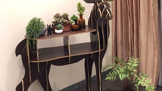  Kệ để sách hiện đại làm từ gỗ MDF					