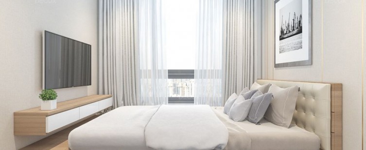  Thiết kế nội thất căn hộ chung cư 75m2 nhà chị Giang – Goldmark City					