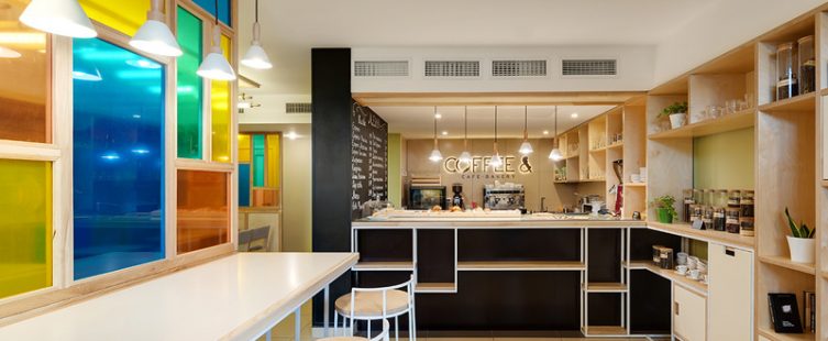  Thiết kế quán cafe nhỏ 6A.M chị Linh – Cầu Giấy					