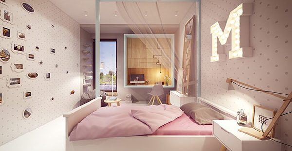  Mẫu thiết kế phòng ngủ trẻ em đẹp đến ngỡ ngàng					