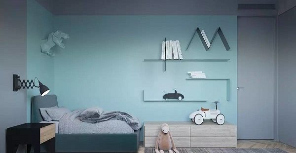  Tham khảo mẫu thiết kế phòng bé trai					