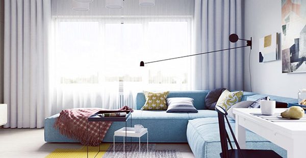  Mẫu phòng khách hiện đại cho gia đình trẻ					