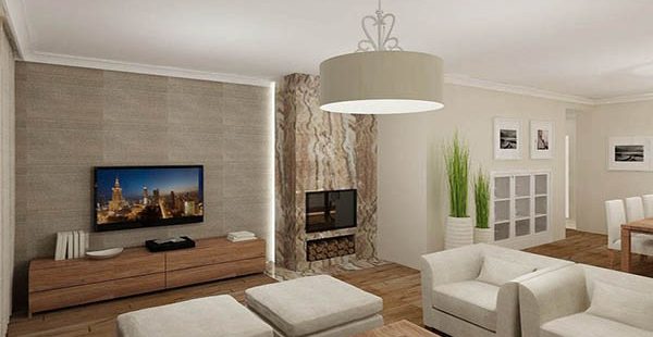  Mẫu thiết kế phòng khách đơn giản					