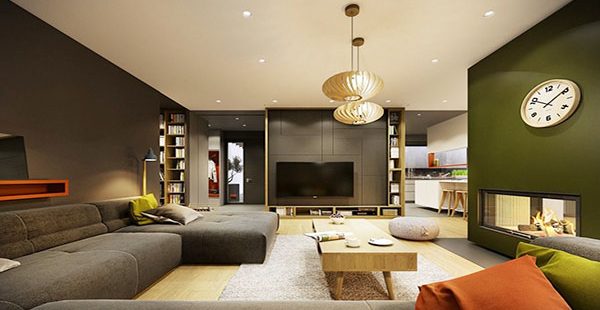  Chiêm ngưỡng mẫu thiết kế phòng khách lớn đẳng cấp					