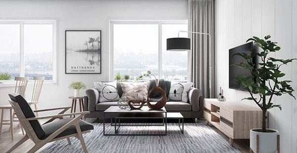  Thích mê mẫu thiết kế phòng khách hiện đại					