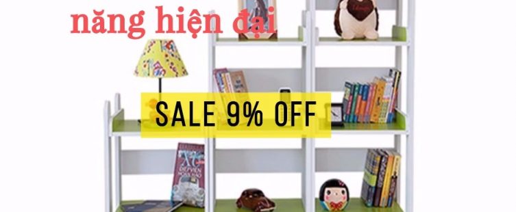  Tháng 9 nhiều ưu đãi, giảm giá 9% với combo kệ đa năng hiện đại tại Adayroi					