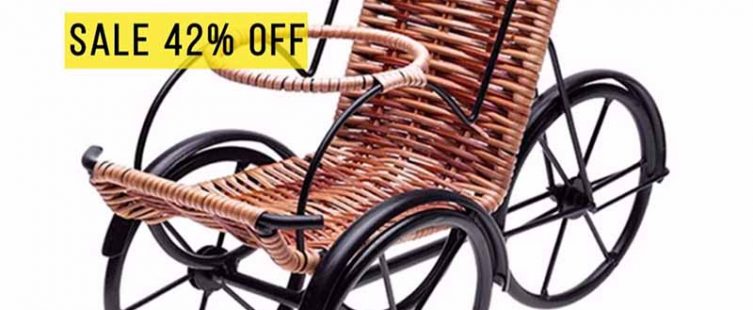  Tặng mã giảm giá 42% kệ rượu hình xích lô chở rượu FtraMart tại Adayroi					