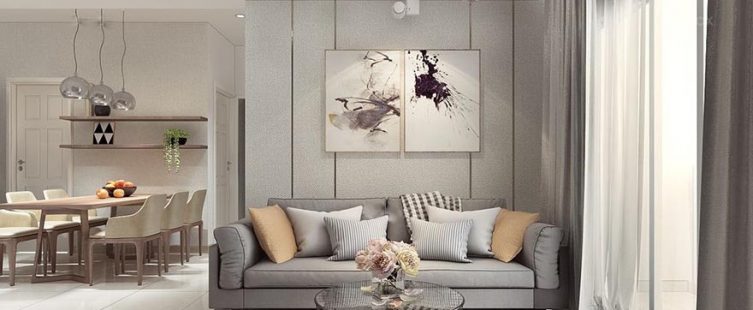  Thiết kế nội thất căn hộ chung cư C1 94m² nhà anh Dần – GoldSilk Complex					