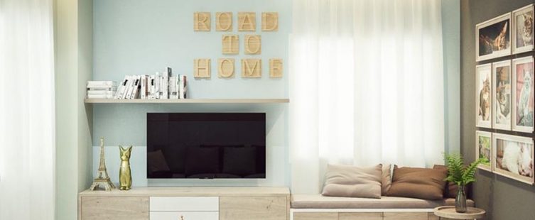  Ngắm nhìn nội thất căn hộ CH-06 53,48m² nhà anh Dương – The K-Park					