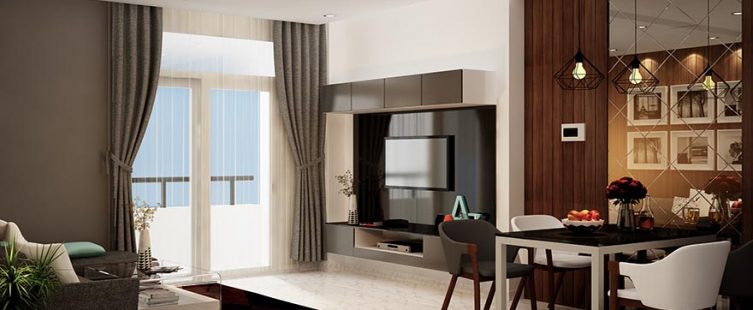  Thiết kế nội thất căn hộ chung cư 68m² nhà anh Trung – K-Park					
