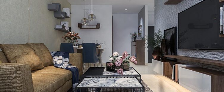  Ngắm nhìn không gian nội thất căn hộ 83,24m² nhà chị Hoa- K-Park					