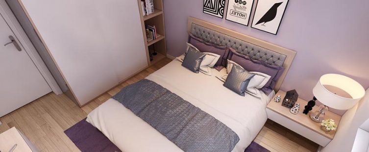  Không gian nội thất căn hộ chung cư 67,27m² nhà anh Hùng – K-Park					