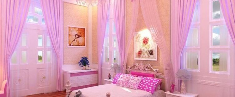  Những điều cần lưu ý khi chọn rèm cửa sổ cho bé gái					