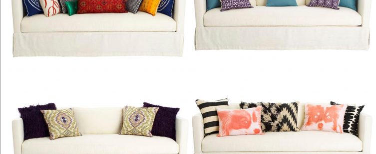  Tư vấn cách kết hợp gối tựa lưng cho bộ sofa đơn giản thêm độc đáo					