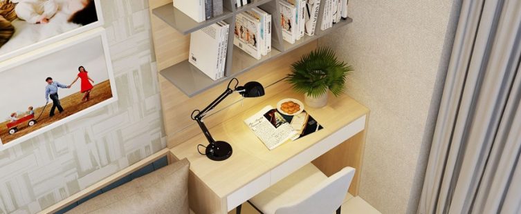  Chuyên gia tư vấn cách chọn bàn làm việc trong phòng ngủ hẹp					