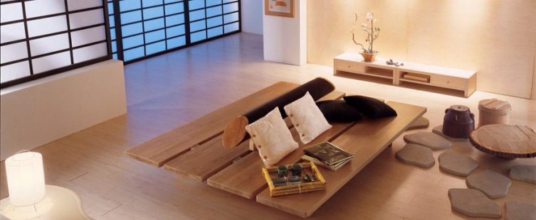  10 mẫu bàn trà gỗ Nhật đẹp đậm chất phong cách trà đạo					