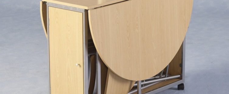  Bàn ăn gấp thông minh – giải pháp cho những căn hộ nhỏ					