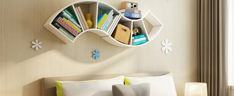  Những mẫu kệ sách treo tường trong phòng ngủ mà ai ai cũng muốn có					