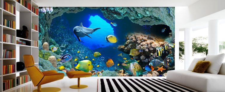  Chọn tranh dán tường 3D đẹp để bé thêm yêu phòng ngủ của mình					
