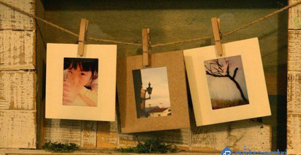  Mách bạn 3 cách làm khung ảnh treo tường handmade bằng bìa cứng					