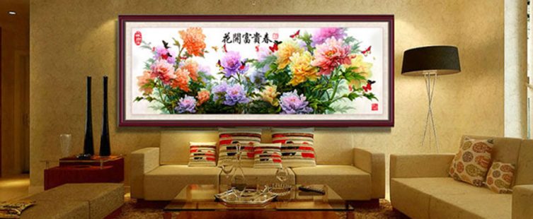  Tư vấn lựa chọn tranh treo tường phòng khách như thế nào phù hợp					