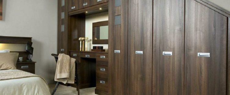  Mẫu tủ quần áo kết hợp bàn trang điểm – giải pháp cho nhà chật					