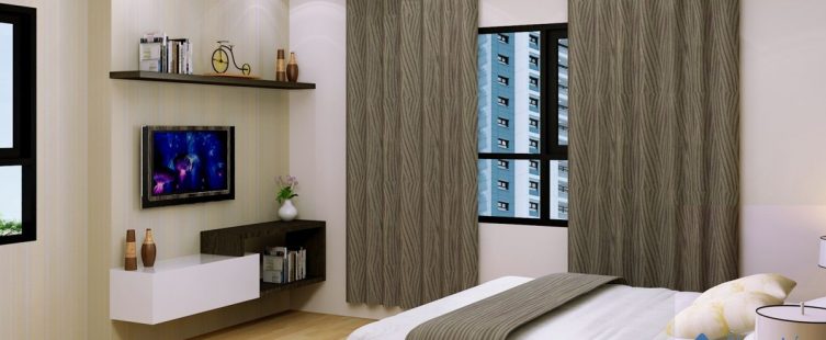  Hướng dẫn cách chọn mua và bài trí kệ tivi phòng ngủ gia đình					