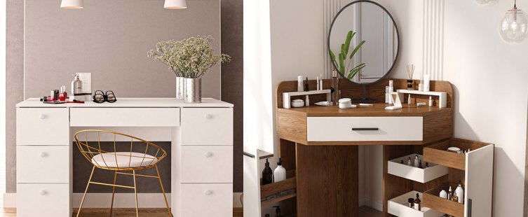  Cách bố trí bàn trang điểm làm ăn phát đạt					