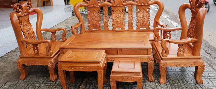  Bàn ghế ăn gỗ gõ đỏ và tất tần tật những thông tin cần biết					