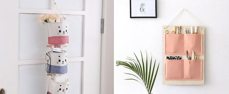  Cách làm túi vải bố treo tường đơn giản mà đẹp					