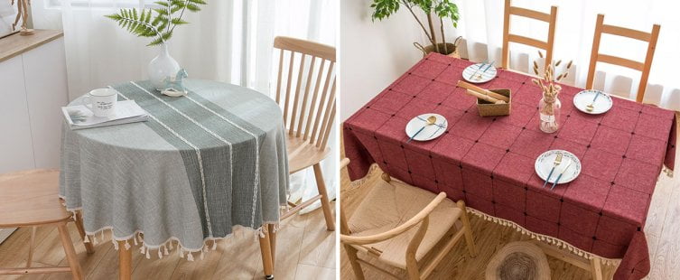  4 lưu ý cần thiết khi mua khăn trải bàn Hà Nội					