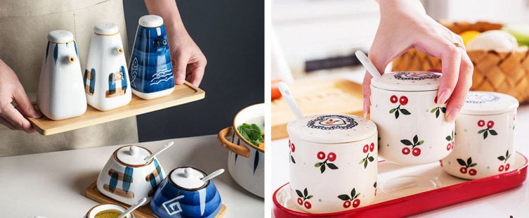  Những mẫu hũ đựng gia vị dễ thương không nỡ bỏ qua					