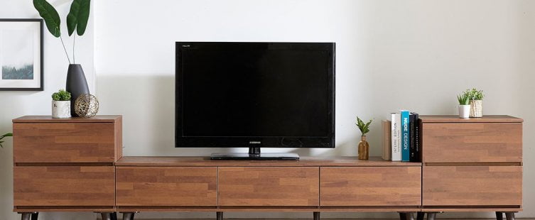  Điểm danh những mẫu giá kệ tivi gỗ tự nhiên đẹp nhức mắt					
