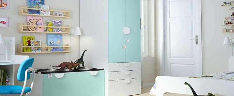  Mách mẹ những mẫu tủ quần áo trẻ con cực đẹp					