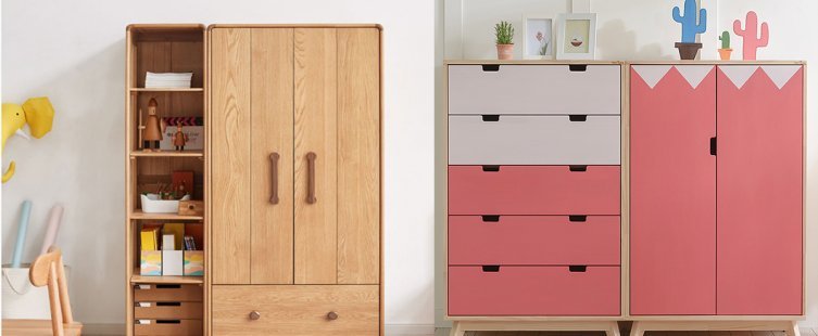  Mách mẹ cách chọn tủ quần áo cho bé gái cực xinh					