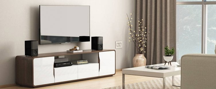  Kích thước tủ tivi chuẩn cho phòng khách đẹp hài hòa					